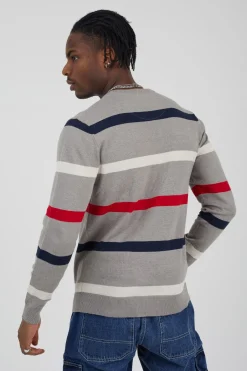 Brave Soul Jersey de punto a rayas^Hombre Jerséis Y Cárdigans