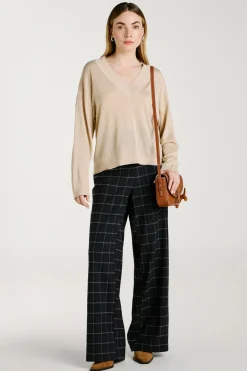 Vila Jersey de punto con glitter^Mujer Basic Bar