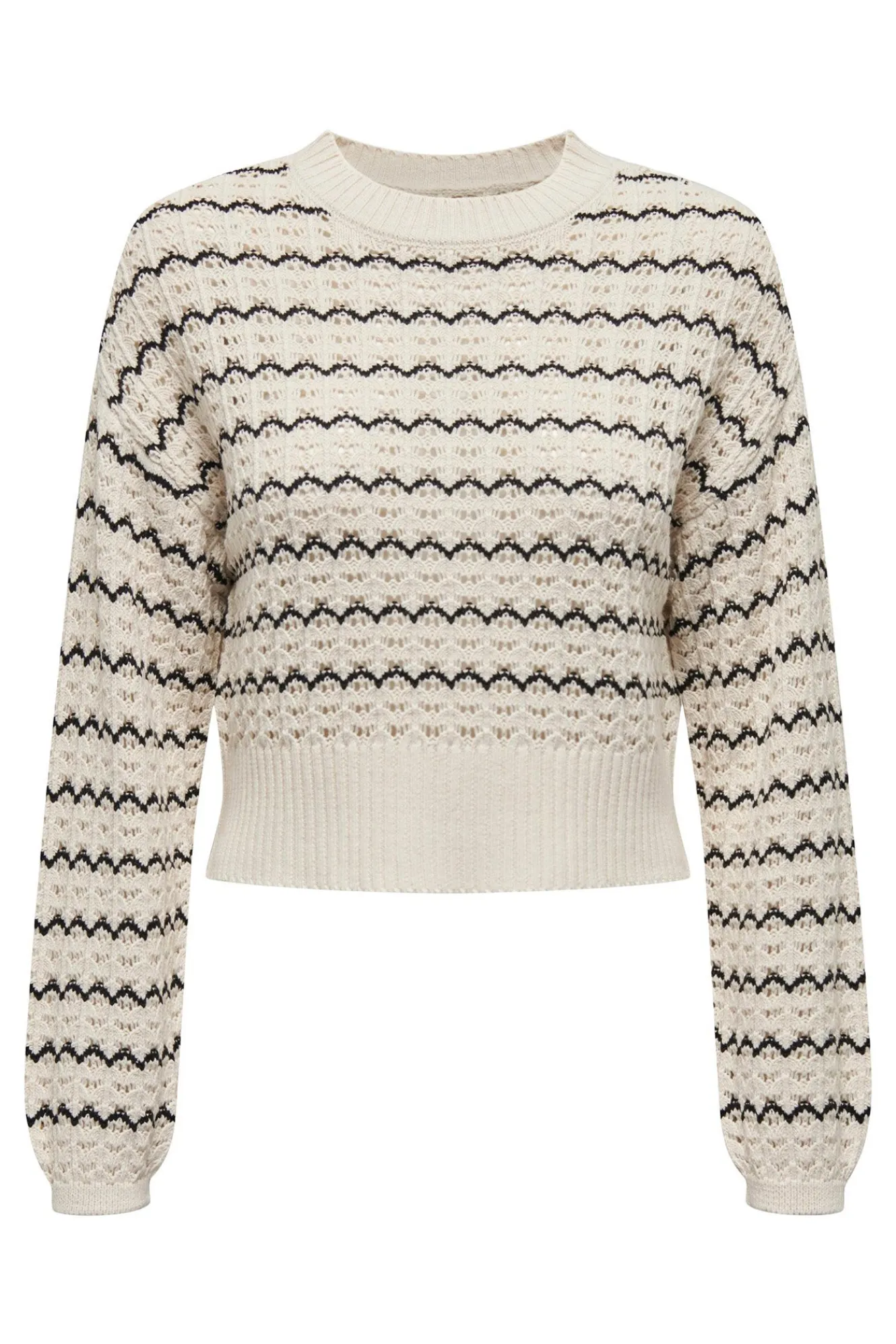 Only Jersey de punto corto canal&eacute;^Mujer Jerséis Y Cárdigans