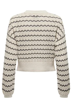 Only Jersey de punto corto canal&eacute;^Mujer Jerséis Y Cárdigans