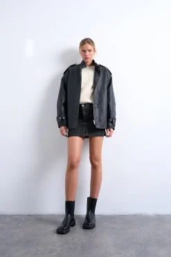 Topshop Jersey de punto de manga larga^Mujer Jerséis Y Cárdigans|Basic Bar