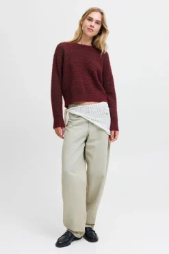 Jack & Jones Jersey de punto liso^Mujer Jerséis Y Cárdigans|Basic Bar