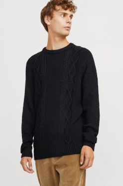 JJ REBEL Jersey de punto trenzado^Hombre Jerséis Y Cárdigans