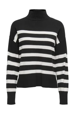 Only Jersey de rayas cuello alto^Mujer Jerséis Y Cárdigans