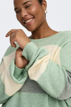 Only Carmakoma Jersey de rayas talla grande^Mujer Jerséis Y Cárdigans
