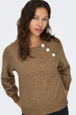 Only Jersey detalles joya^Mujer Jerséis Y Cárdigans