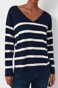 Cortefiel Jersey escote pico^Mujer Jerséis Y Cárdigans