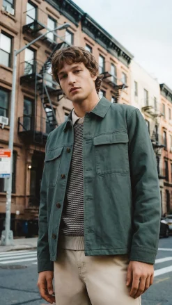 Springfield Jersey estructura bicolor^Hombre Jerséis Y Cárdigans