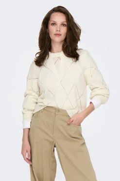 Only Jersey estructura manga larga^Mujer Jerséis Y Cárdigans