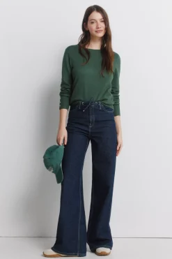 Springfield Jersey fino botones pu&ntilde;os^Mujer Jerséis Y Cárdigans