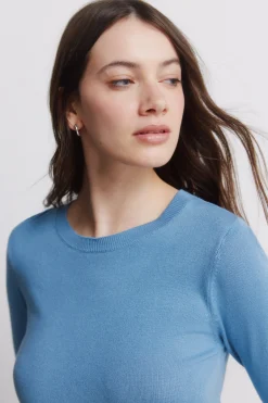 Springfield Jersey fino botones pu&ntilde;os^Mujer Jerséis Y Cárdigans