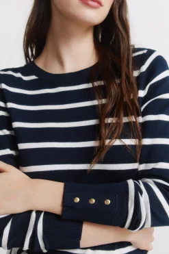 Springfield Jersey fino botones pu&ntilde;os^Mujer Jerséis Y Cárdigans