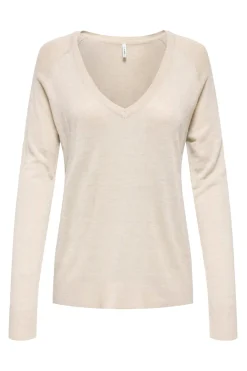 Only Jersey fino cuello de pico^Mujer Jerséis Y Cárdigans