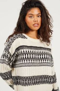 Brave Soul Jersey jacquard oversized^Mujer Jerséis Y Cárdigans
