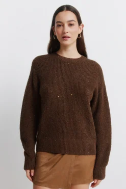 Springfield Jersey lentejuelas^Mujer Jerséis Y Cárdigans