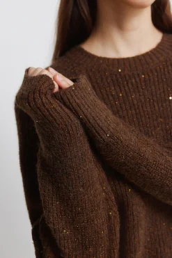 Springfield Jersey lentejuelas^Mujer Jerséis Y Cárdigans