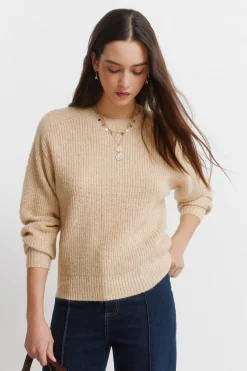 Springfield Jersey lentejuelas^Mujer Jerséis Y Cárdigans