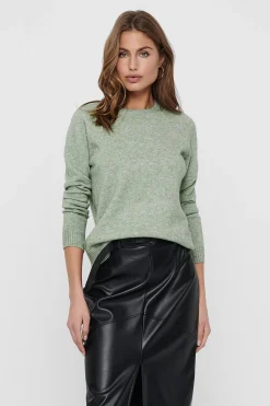 Only Jersey liso cuello redondo^Mujer Basic Bar