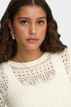 JDY Jersey manga corta calado^Mujer Jerséis Y Cárdigans