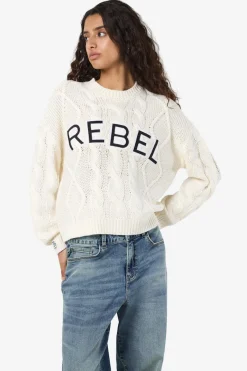 Noisy May Jersey ochos bordado college^Mujer Jerséis Y Cárdigans