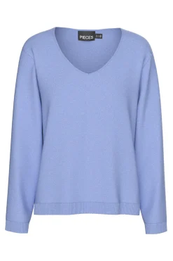 Pieces Jersey pico b&aacute;sico^Mujer Jerséis Y Cárdigans|Basic Bar