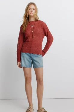 Springfield Jersey pointelle^Mujer Jerséis Y Cárdigans