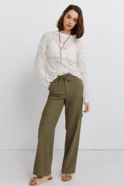 Springfield Jersey pointelle^Mujer Jerséis Y Cárdigans