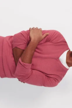 Cortefiel Jersey punto algod&oacute;n cuello pico b&aacute;sico^Hombre Jerséis Y Cárdigans