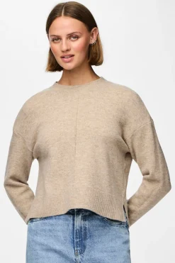 Pieces Jersey punto b&aacute;sico^Mujer Jerséis Y Cárdigans|Basic Bar