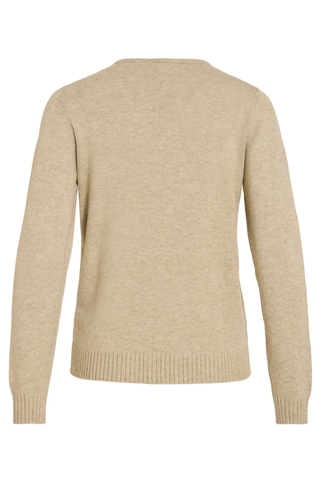 Vila Jersey punto cuello pico^Mujer Basic Bar