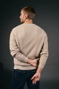 OOTO Jersey punto perlado lana^Hombre Jerséis Y Cárdigans