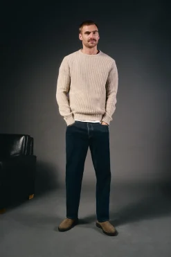 OOTO Jersey punto perlado lana^Hombre Jerséis Y Cárdigans