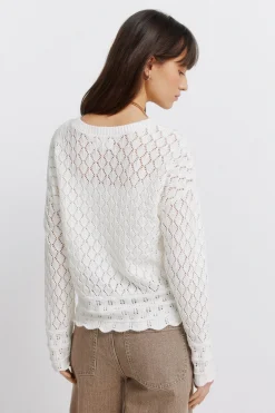 Springfield Jersey punto pointelle^Mujer Jerséis Y Cárdigans