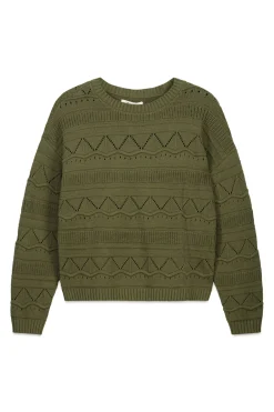 Springfield Jersey punto pointelle^Mujer Jerséis Y Cárdigans