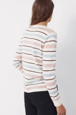 Cortefiel Jersey punto rayas^Mujer Jerséis Y Cárdigans