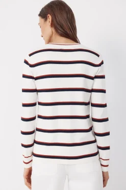 Cortefiel Jersey punto rayas^Mujer Jerséis Y Cárdigans