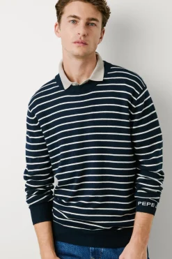 Pepe Jeans Jersey Punto Rayas Fit Regular^Hombre Jerséis Y Cárdigans