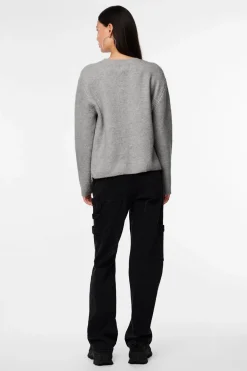 Pieces Jersey punto reversible c&aacute;rdigan lazada^Mujer Jerséis Y Cárdigans