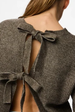 Pieces Jersey punto reversible c&aacute;rdigan lazada^Mujer Jerséis Y Cárdigans