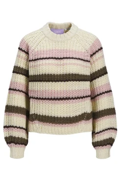 Jack & Jones Jersey rayas multicolor^Mujer Jerséis Y Cárdigans|Pantalones