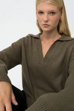 Tiffosi Jersey Relaxed con Cuello^Mujer Jerséis Y Cárdigans|Polos