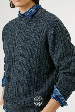 Pepe Jeans Jersey Trenzado Cuello Redondo^Hombre Jerséis Y Cárdigans