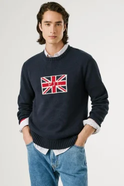 Pepe Jeans Jersey Union Jack Fit Regular^Hombre Jerséis Y Cárdigans