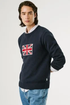 Pepe Jeans Jersey Union Jack Fit Regular^Hombre Jerséis Y Cárdigans