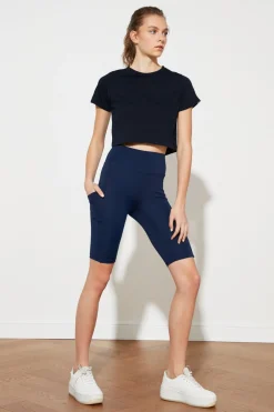 Trendyol Legging deportivo medio biker^Mujer Deporte