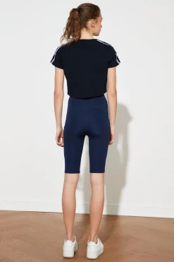 Trendyol Legging deportivo medio biker^Mujer Deporte