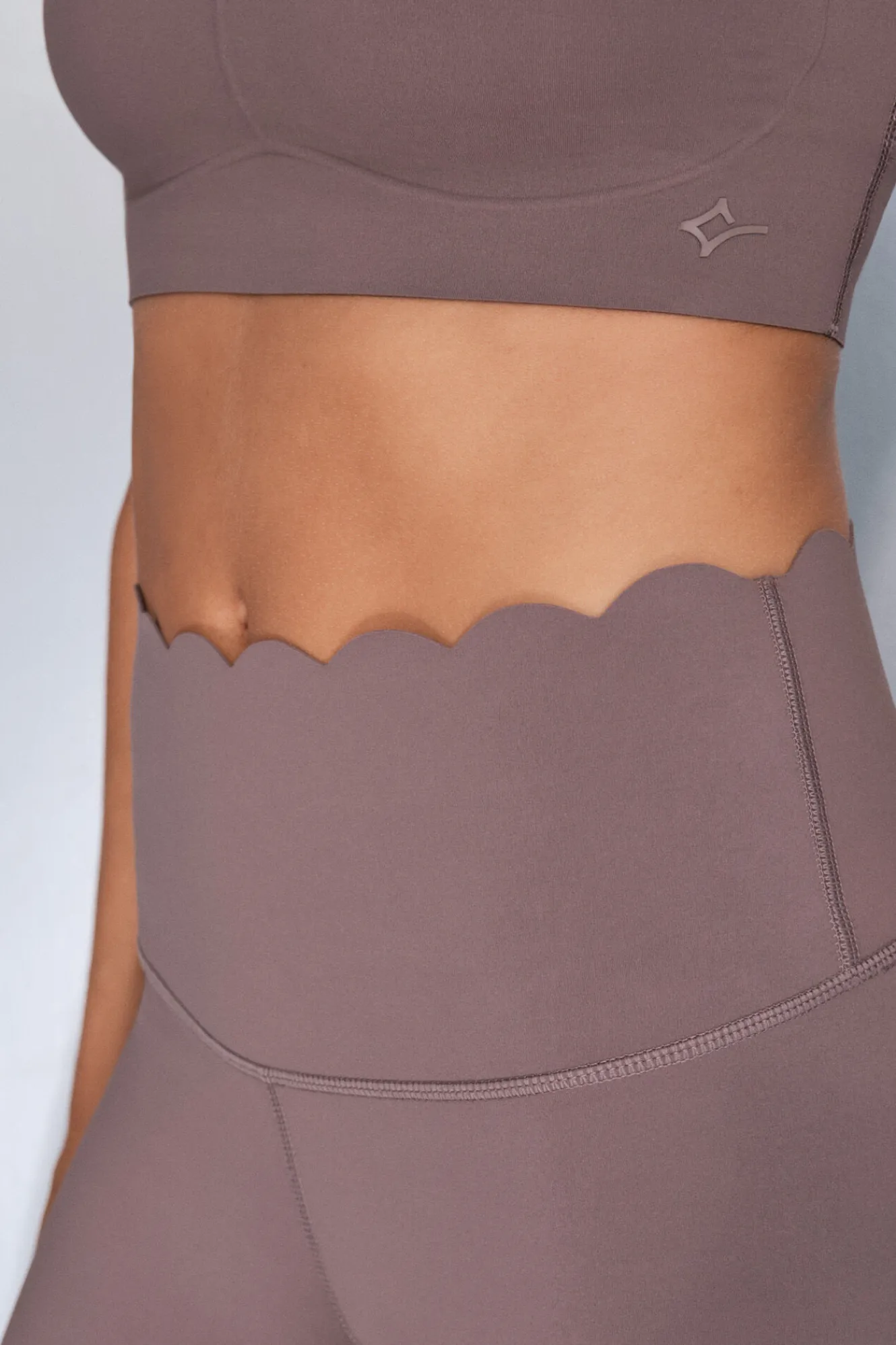 Dash and Stars Leggings COMPRESSIVE largo marrón^Mujer Deporte