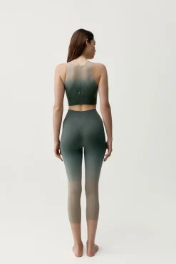 Born Living Yoga Leggings deportivos Dione verde y beige^Mujer Deporte