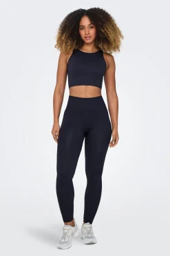 Only Play Leggings Seamless de cintura alta canal&eacute;^Mujer Deporte