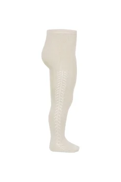 Condor Leotardos algod&oacute;n c&aacute;lido calado^Niños Ropa Interior